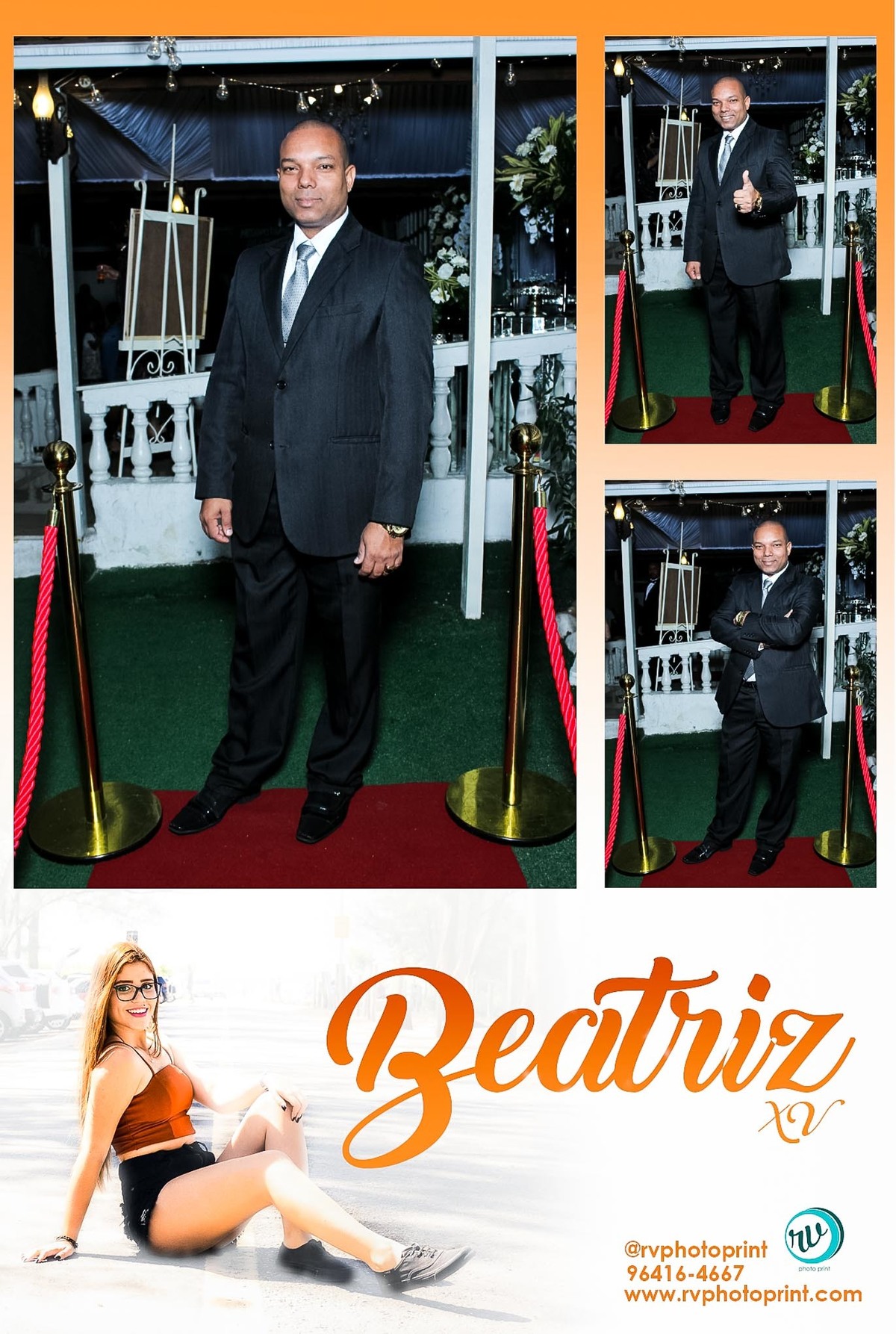 locutor posando para foto