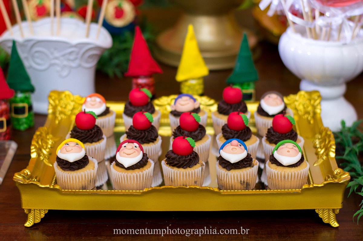 foto tirada por momentum photographia aniversario infantil em petropolis rj tema branca de neve
