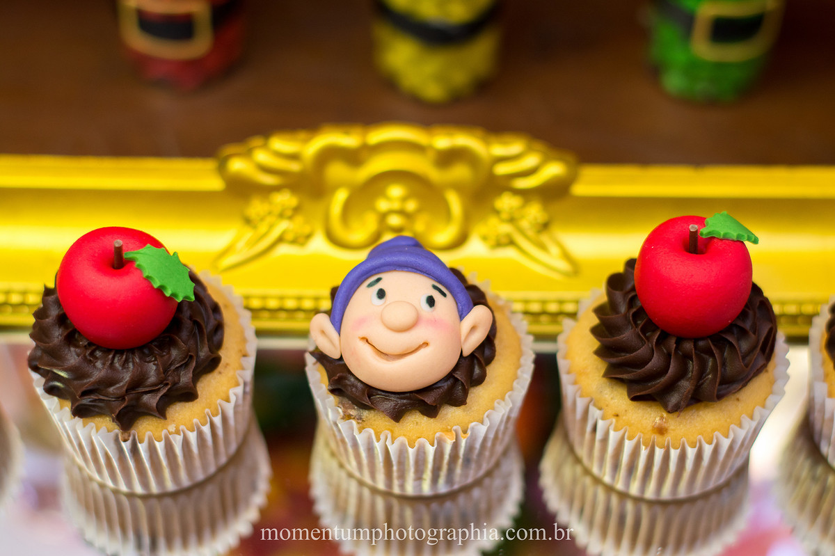 foto tirada por momentum photographia aniversario infantil em petropolis rj tema branca de neve