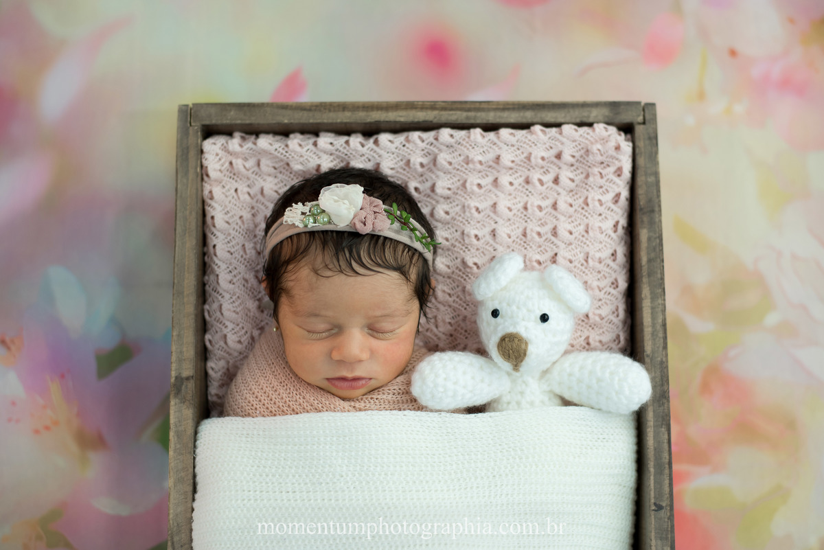 foto tirada por momentum photographia em petropolis rj estudio recem nascido maternidade