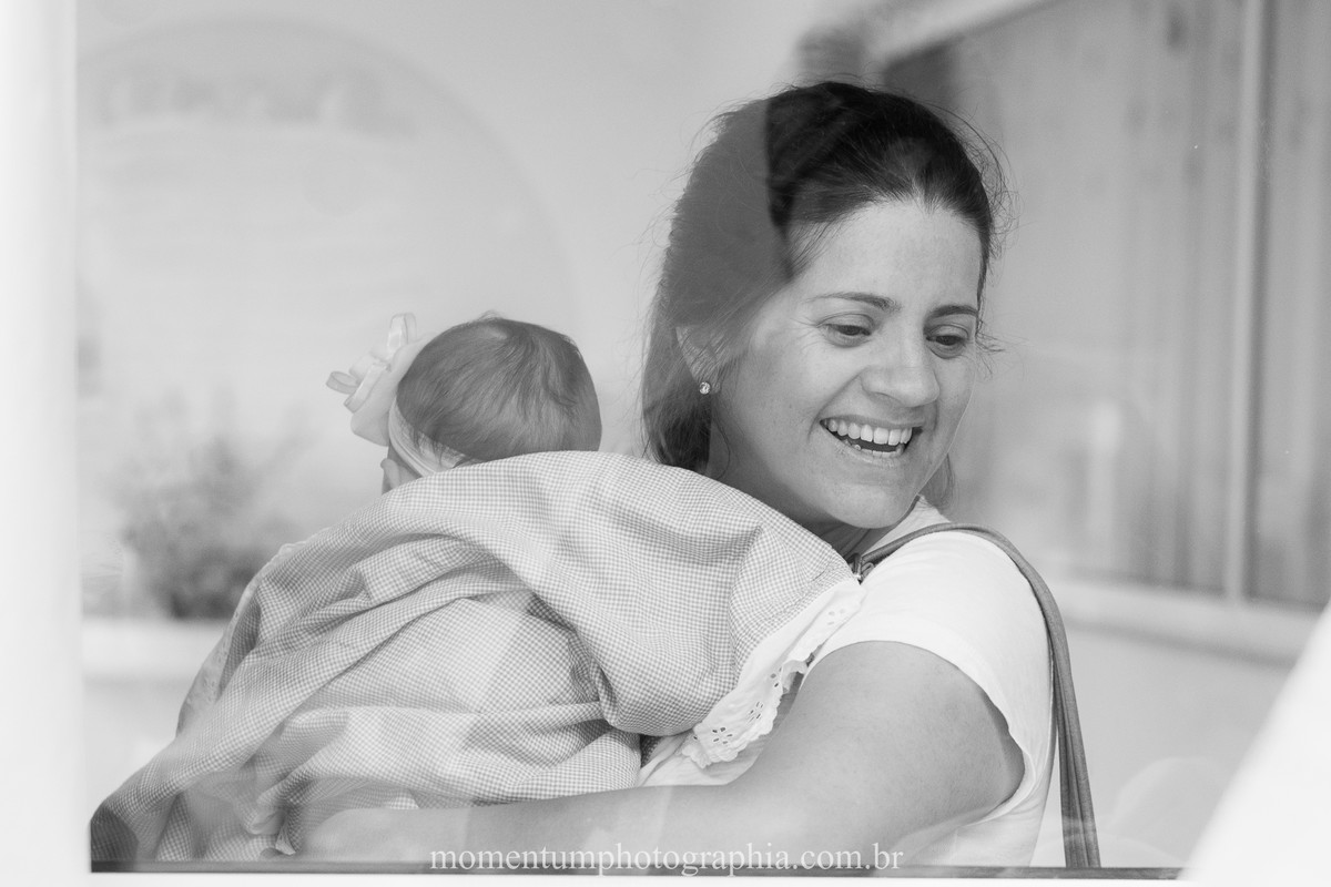 Foto tirada por Momentum Photographia na maternidade do Hospital Santa Teresa em Petrópolis, RJ