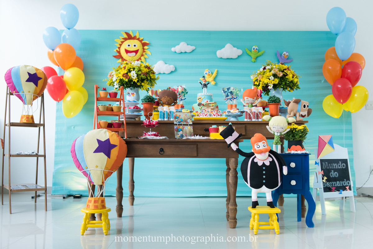 foto tirada por momentum photographia aniversario infantil em petropolis rj tema mundo bita