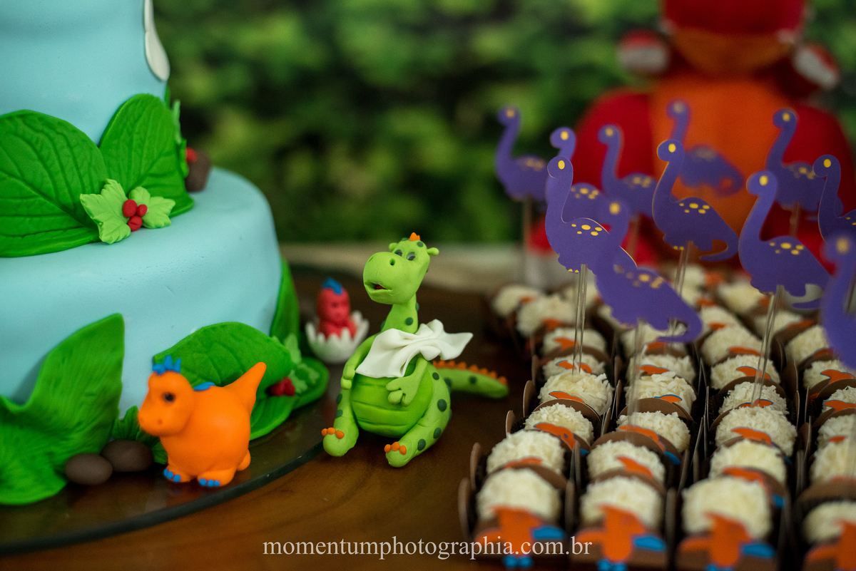 foto tirada por momentum photographia em petropolis rj aniversario infantil dinossauros