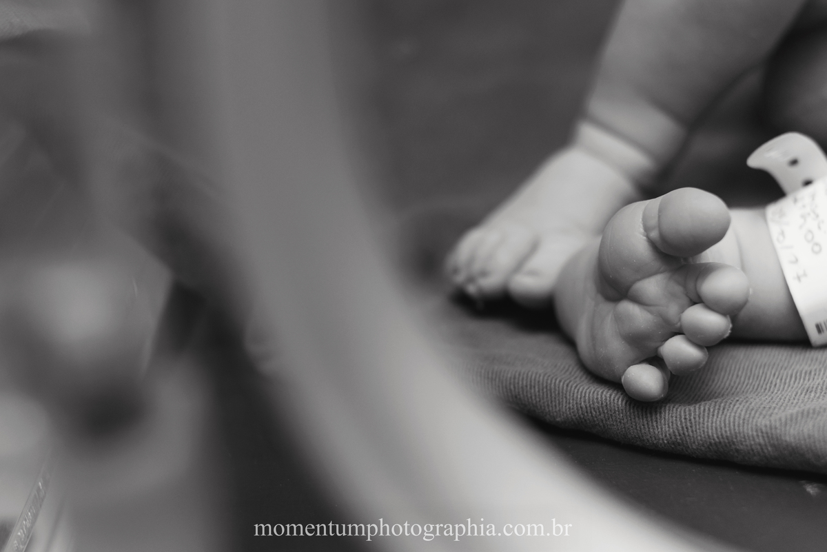Fotografia de parto hospital Unimed Petropolis, RJ. Foto de Momentum Photographia. 