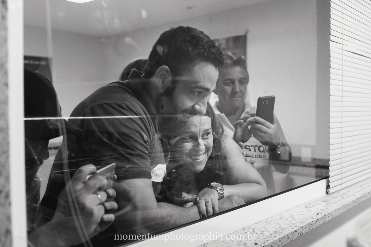 Fotografia de parto hospital Unimed Petropolis, RJ. Foto de Momentum Photographia. 