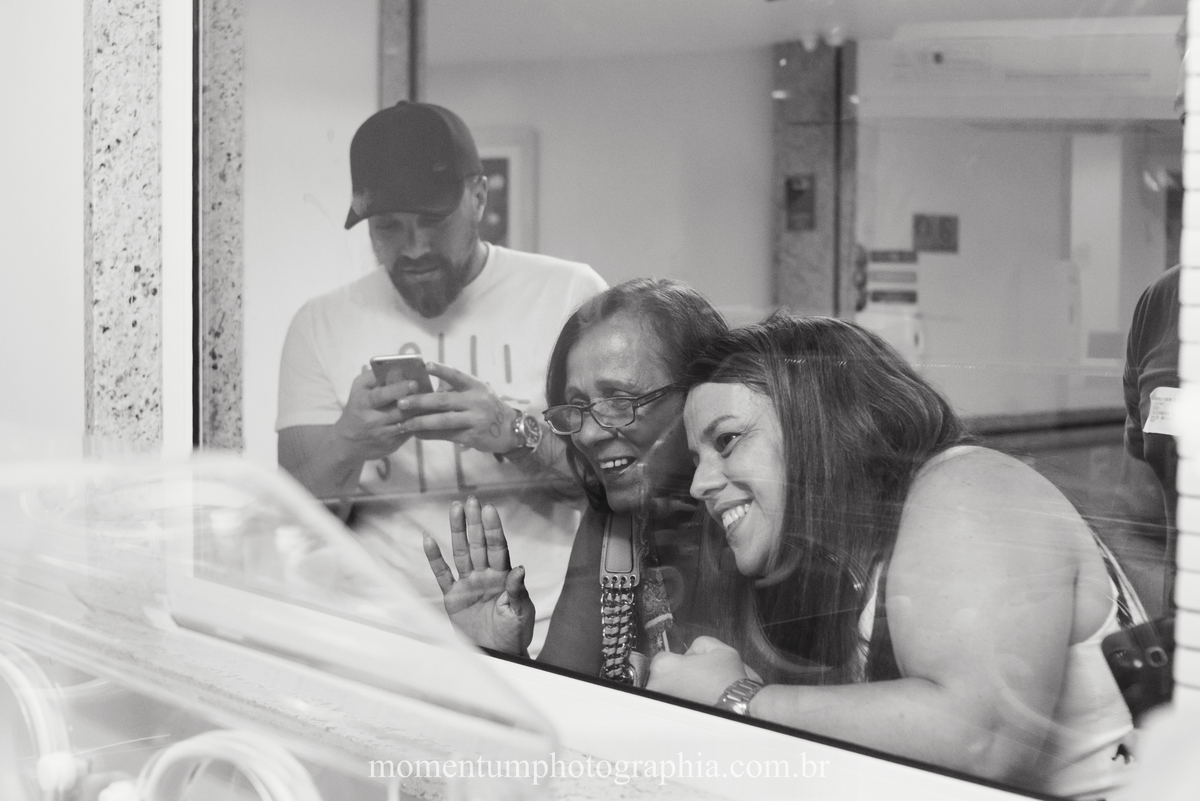 Fotografia de parto hospital Unimed Petropolis, RJ. Foto de Momentum Photographia. 