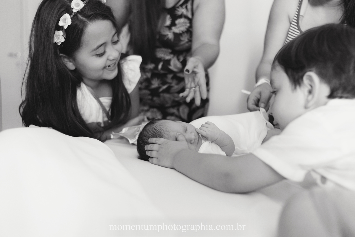 Fotografia de parto hospital Unimed Petropolis, RJ. Foto de Momentum Photographia. 