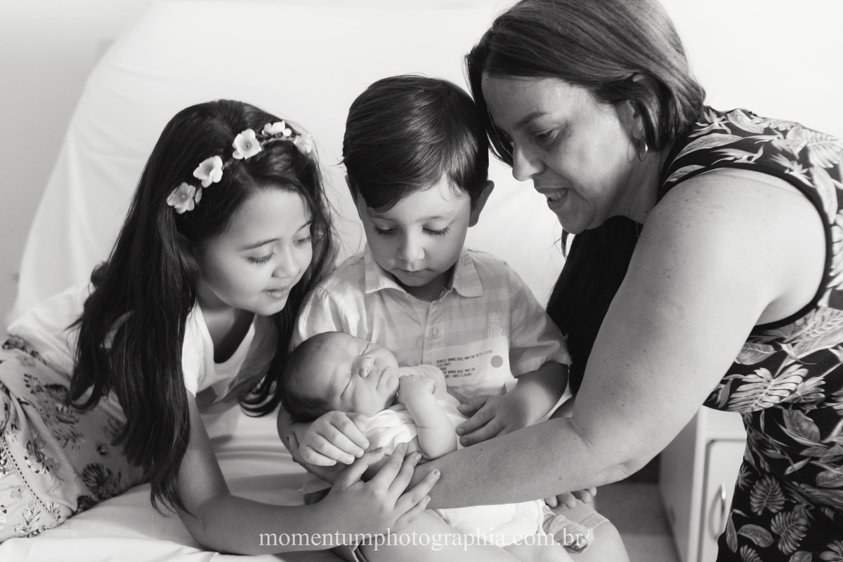 Fotografia de parto hospital Unimed Petropolis, RJ. Foto de Momentum Photographia. 