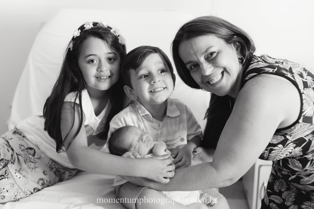 Fotografia de parto hospital Unimed Petropolis, RJ. Foto de Momentum Photographia. 