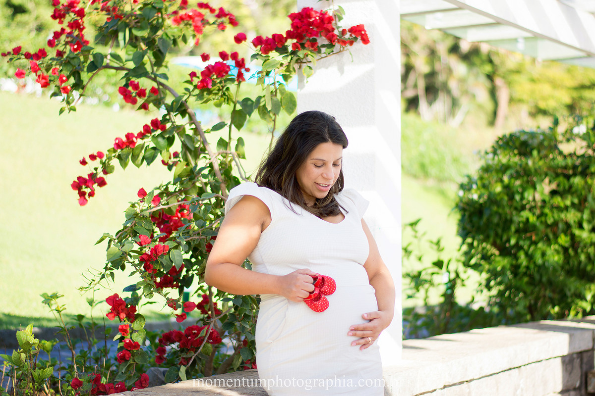 Foto de gestante grávida tirada pela Momentum Photographia em Petrópolis - RJ Hotel Quitandinha