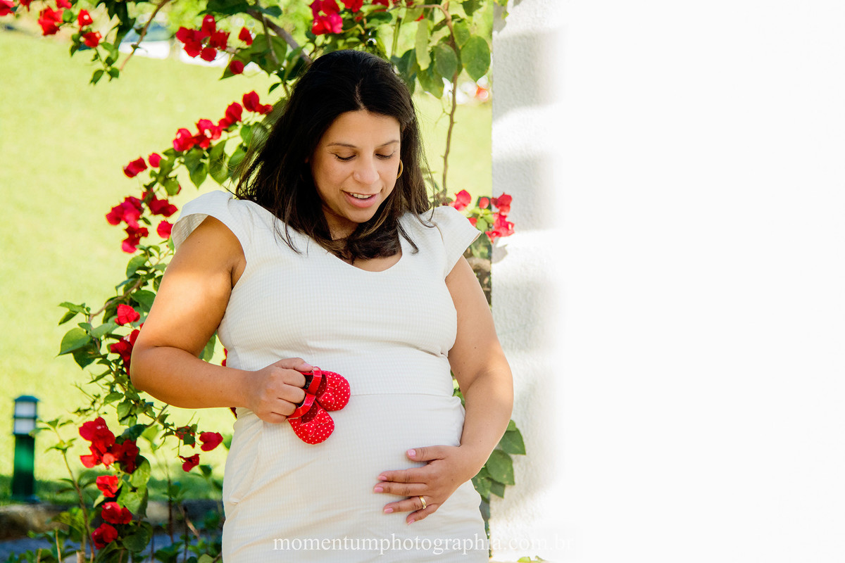Foto de gestante grávida tirada pela Momentum Photographia em Petrópolis - RJ Hotel Quitandinha