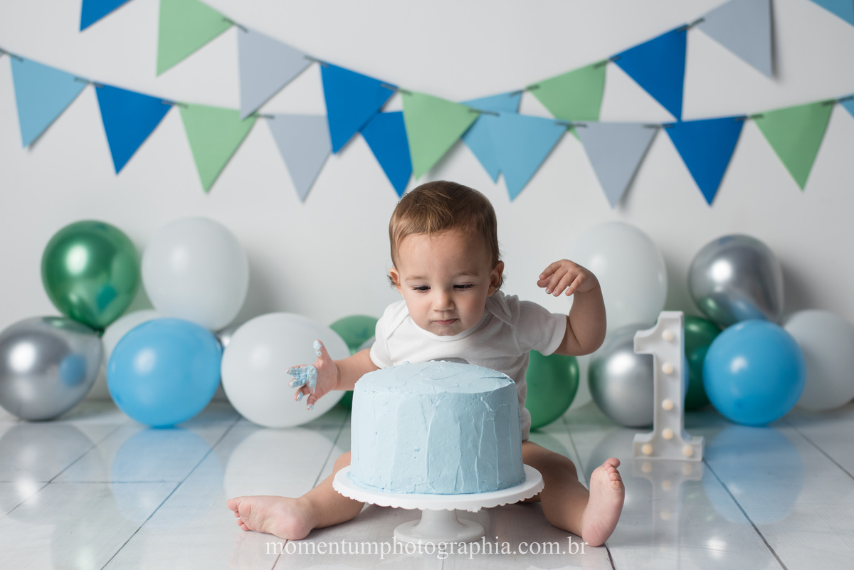 ensaio infantil cake smash menino petrópolis momentum photographia