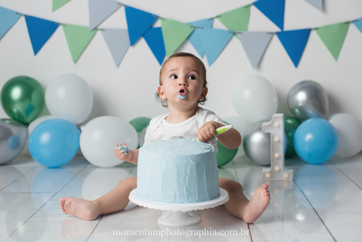 ensaio infantil cake smash menino petrópolis momentum photographia