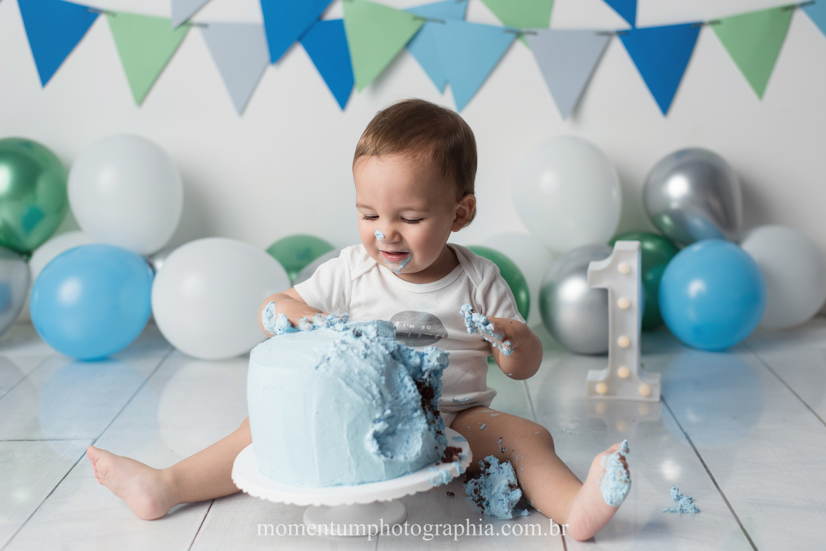 ensaio infantil cake smash menino petrópolis momentum photographia
