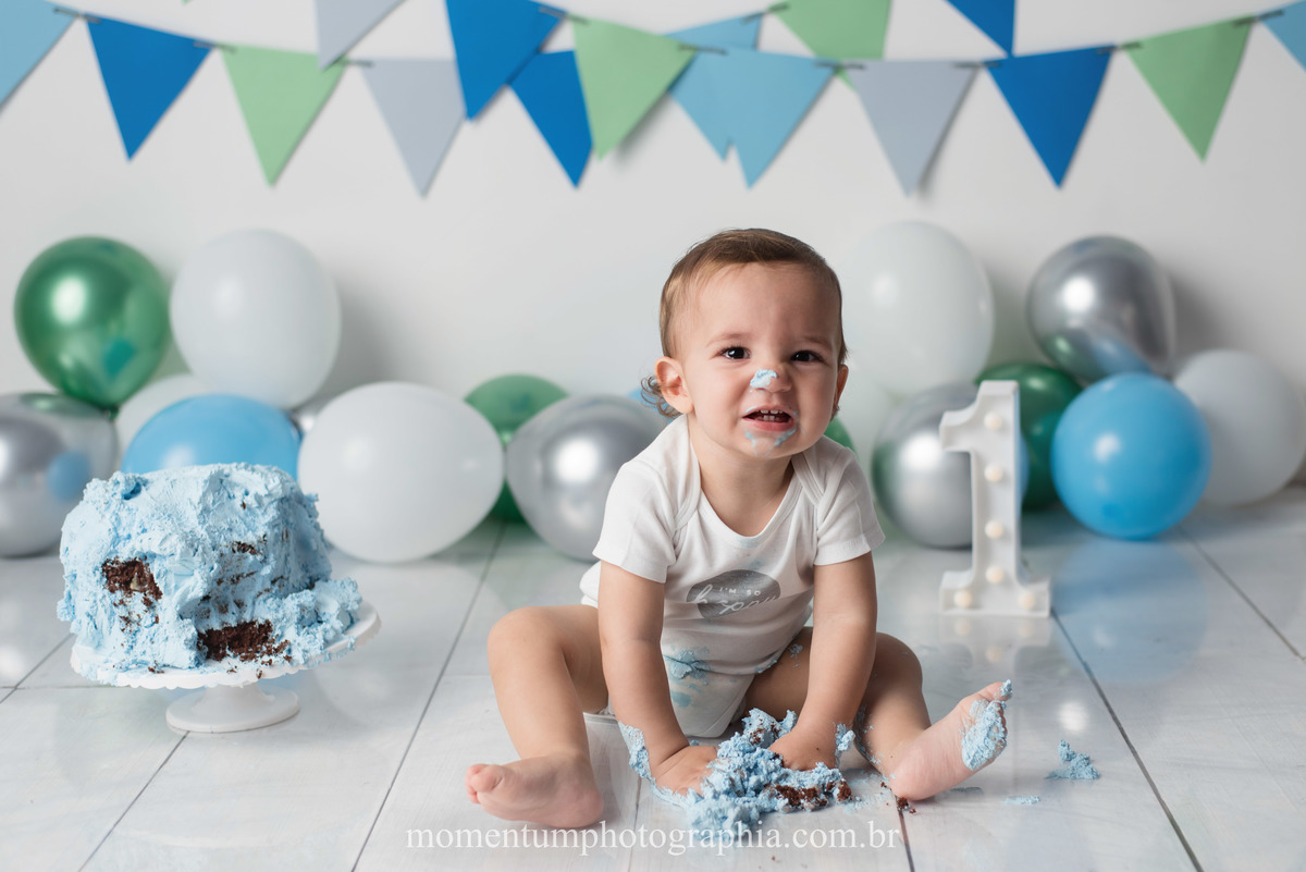 ensaio infantil cake smash menino petrópolis momentum photographia