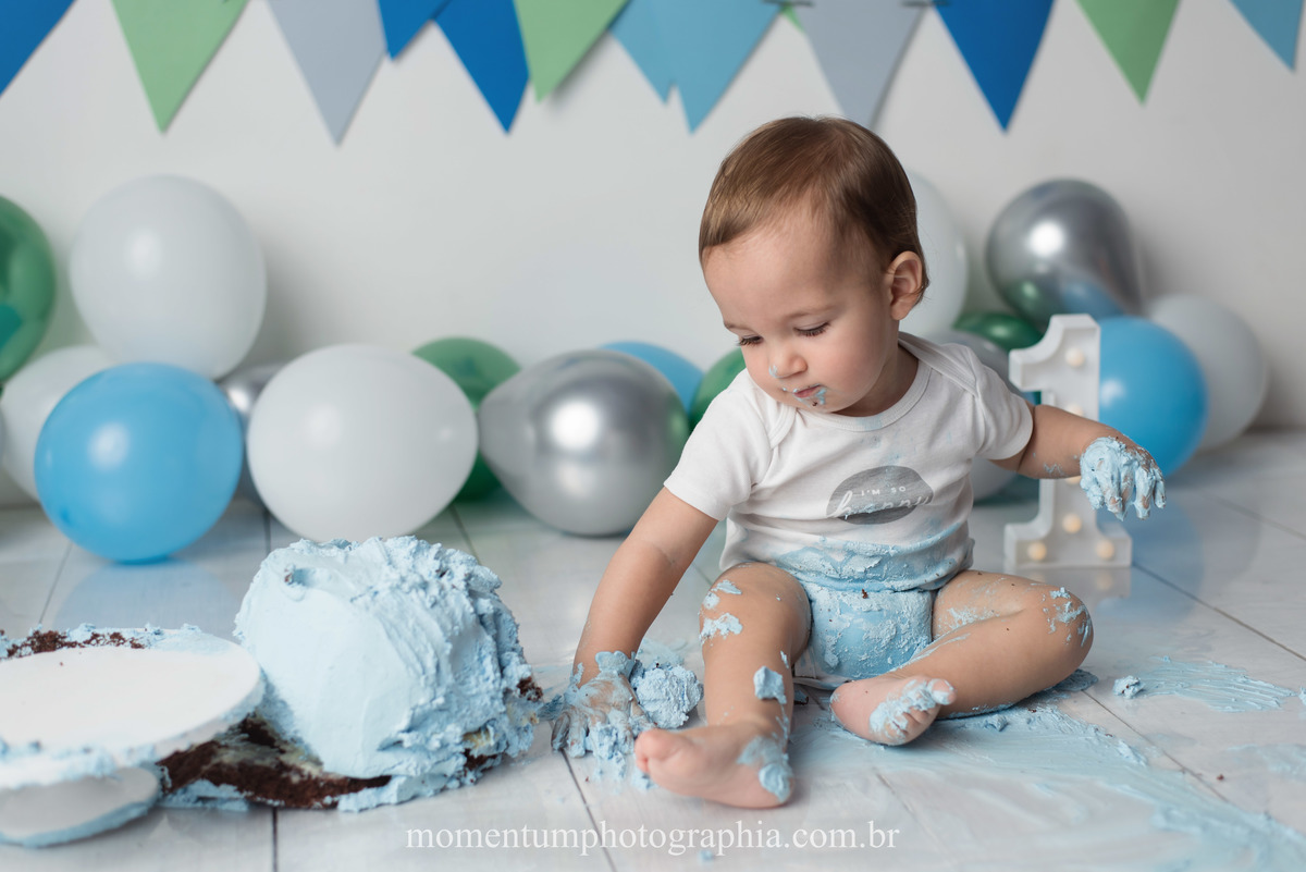 ensaio infantil cake smash menino petrópolis momentum photographia