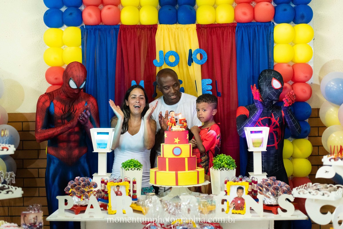 aniversário infantil, homem de ferro, fotografia infantil, festa homem de ferro, petropolis, momentum photographia