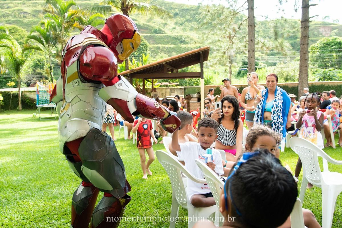 aniversário infantil, homem de ferro, fotografia infantil, festa homem de ferro, petropolis, momentum photographia