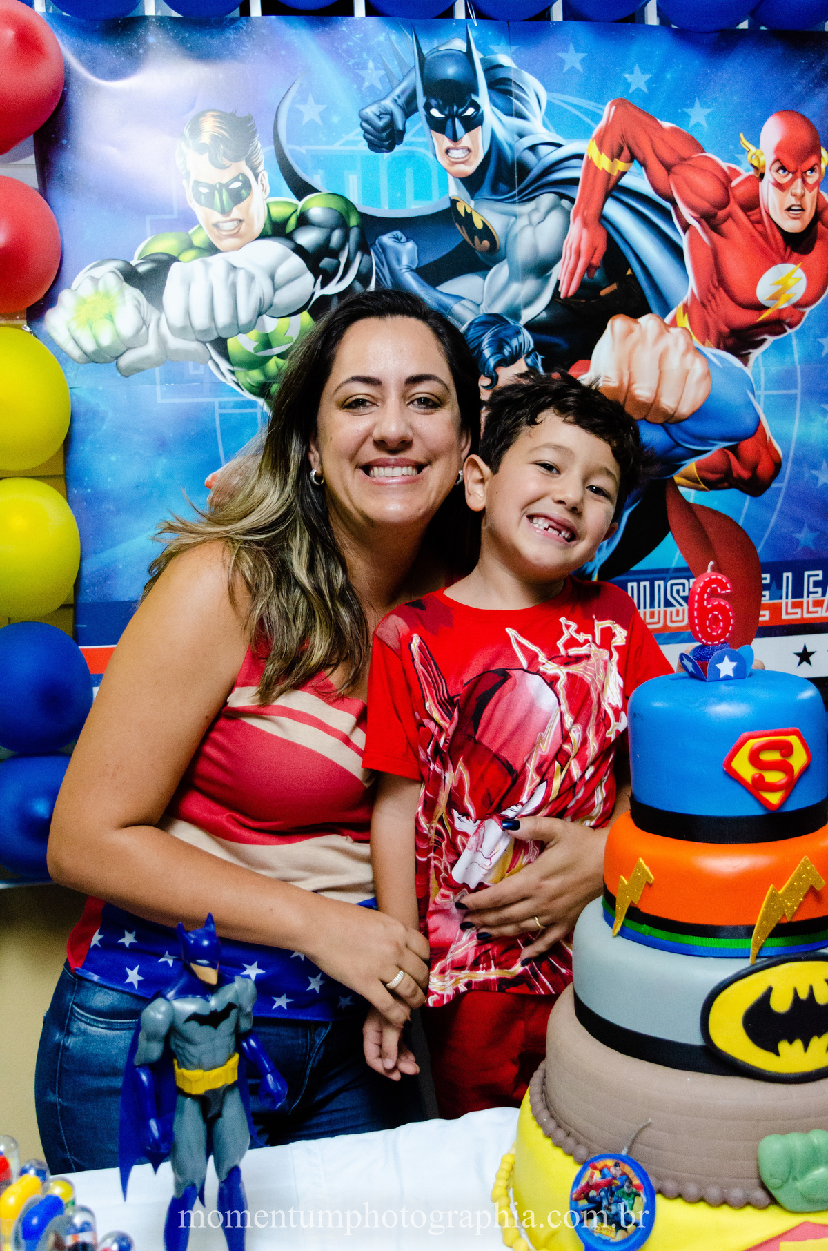 fotografia festa infantil petropolis super herois momentum photographia