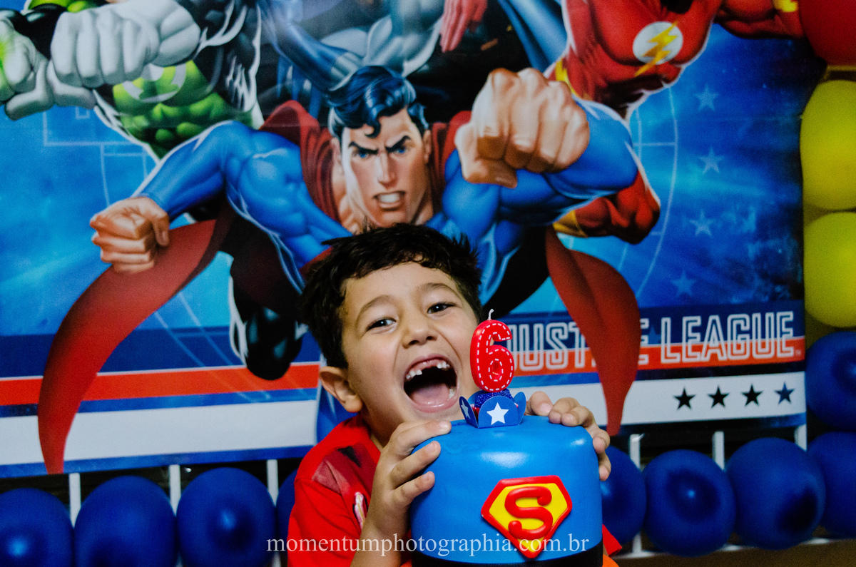 fotografia festa infantil petropolis super herois momentum photographia