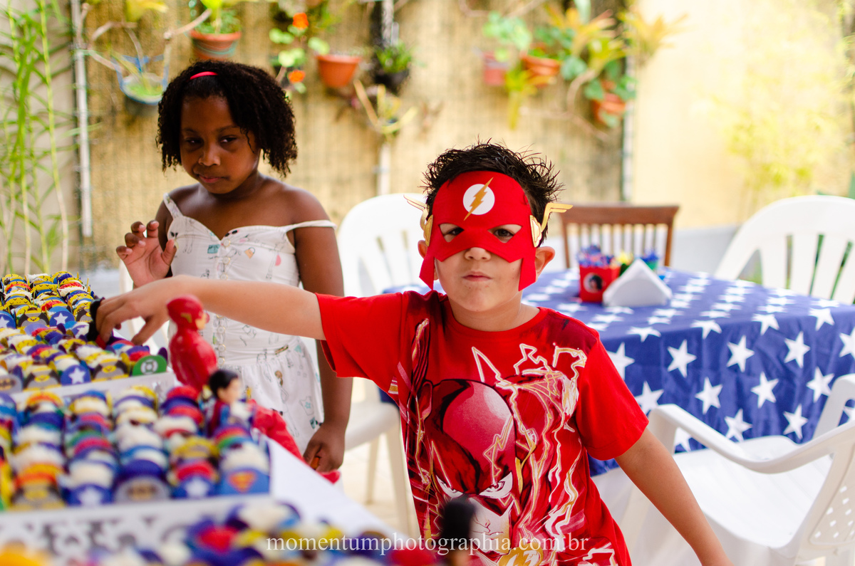 fotografia festa infantil petropolis super herois momentum photographia