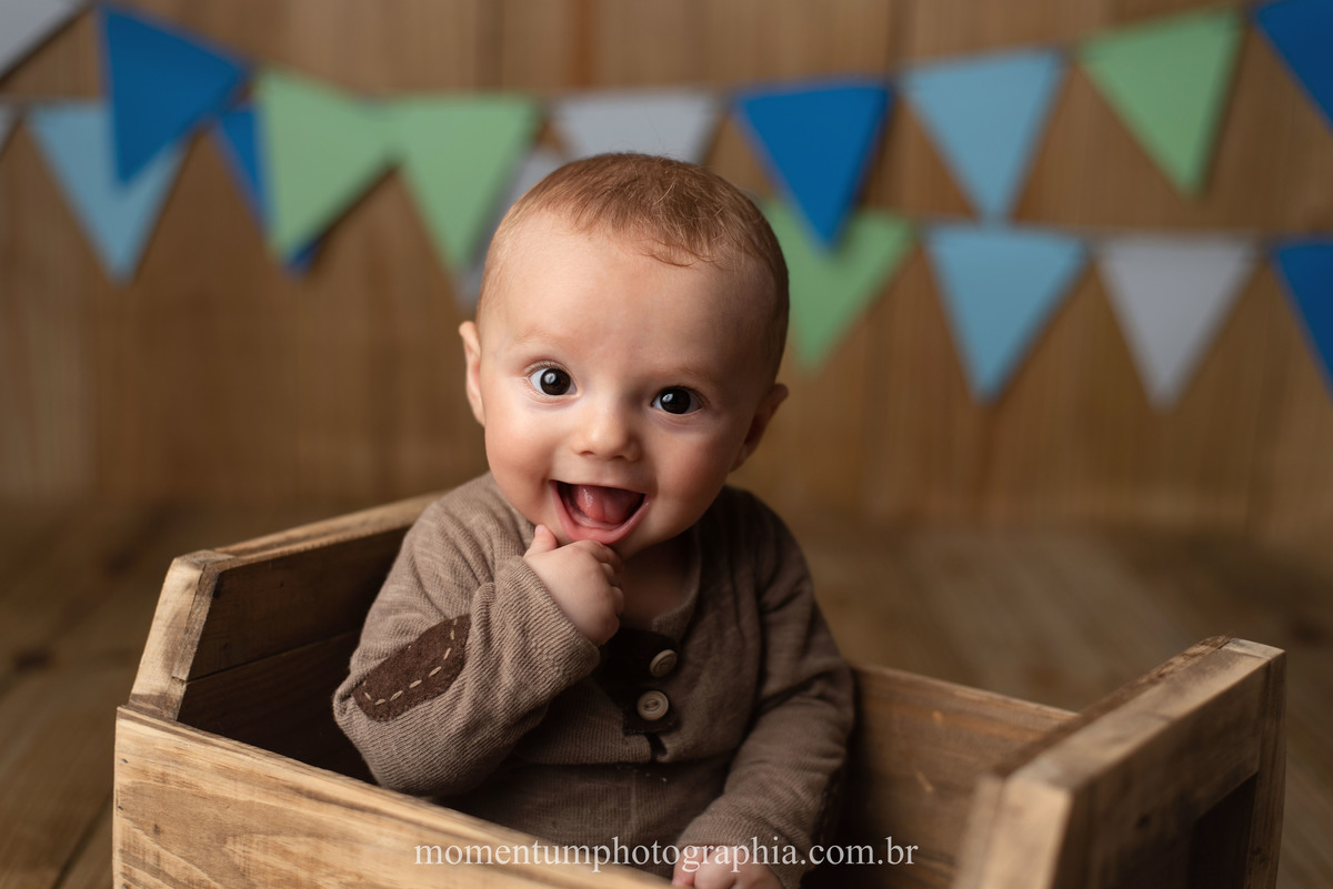 ensaio bebê 6 meses momentum photographia acompanhamento