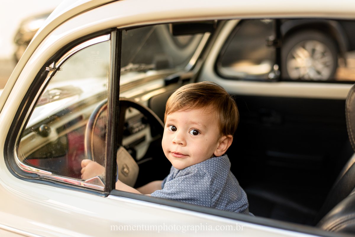 ensaio infantil, ensaio fusca, momentum photographia, petropolis, ensaio de família