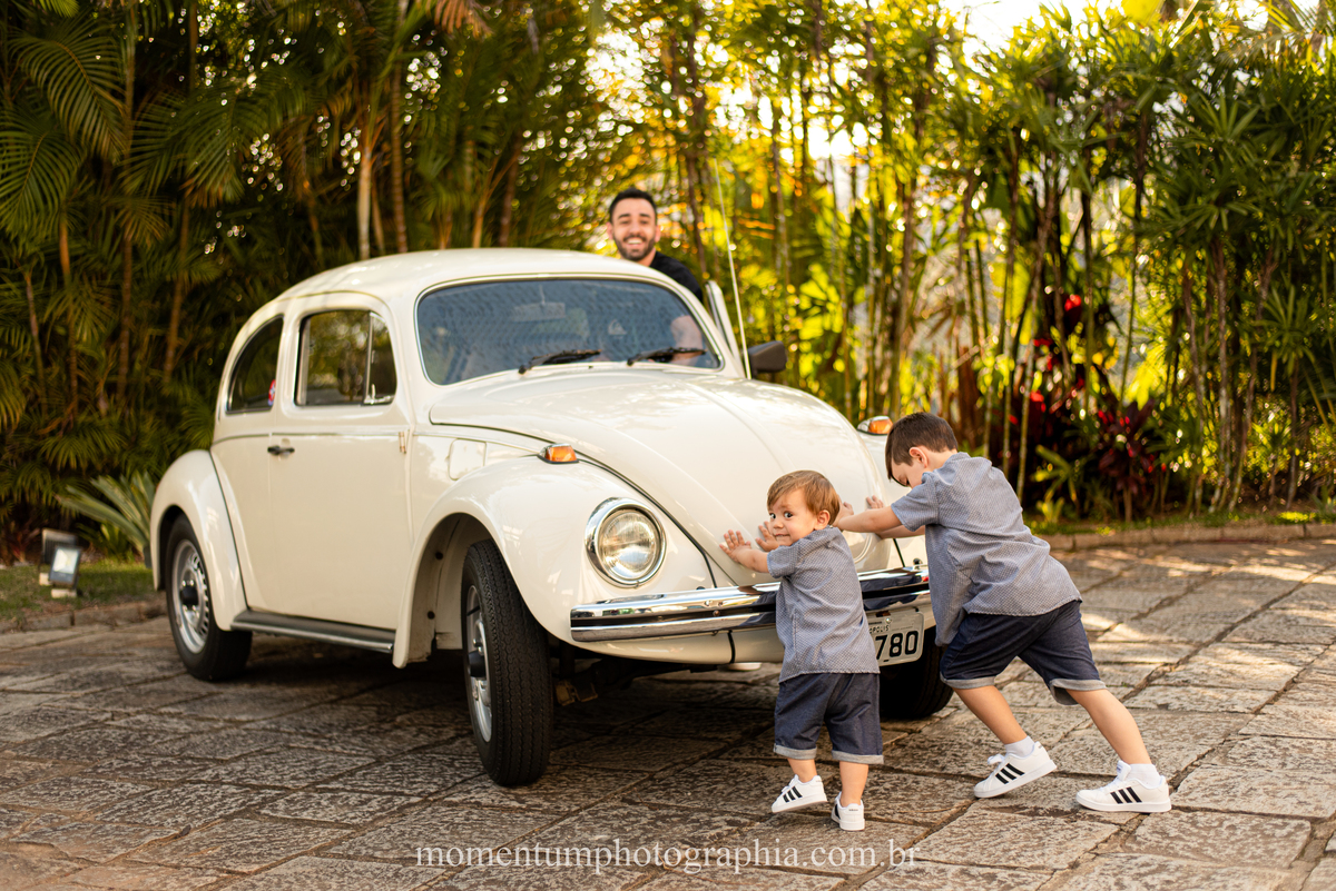 ensaio infantil, ensaio fusca, momentum photographia, petropolis, ensaio de família