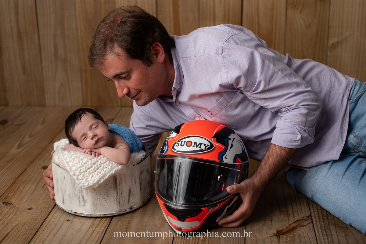 Ensaio newborn, petropolis, ducati, moto, familia, ensaio de bebê, momentum photographia