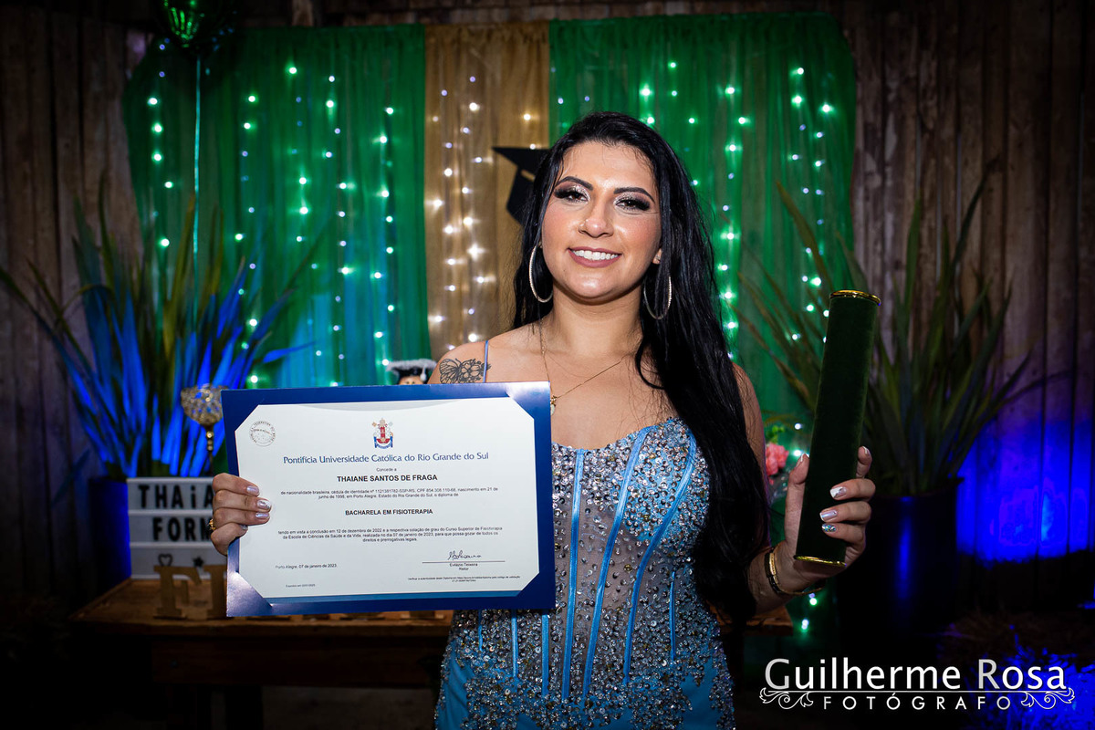 Formanda Thaiane Santos #pucrs #fiosioterapia-guilhermers