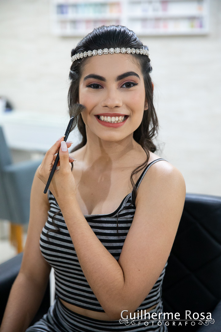 15 anos da Fernanda Oliveira-Salão paroquial Belém Novo