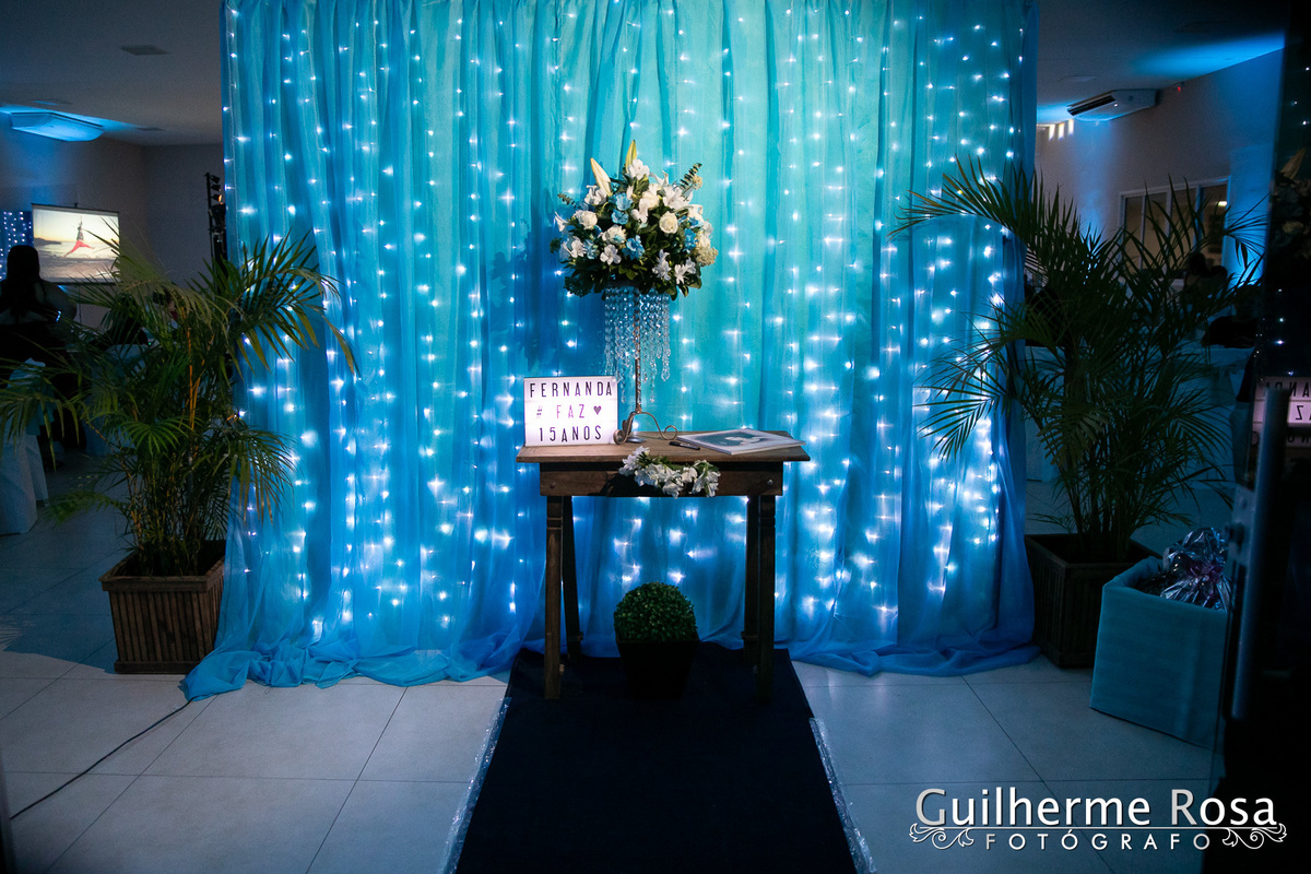 15 anos da Fernanda Oliveira-Salão paroquial Belém Novo