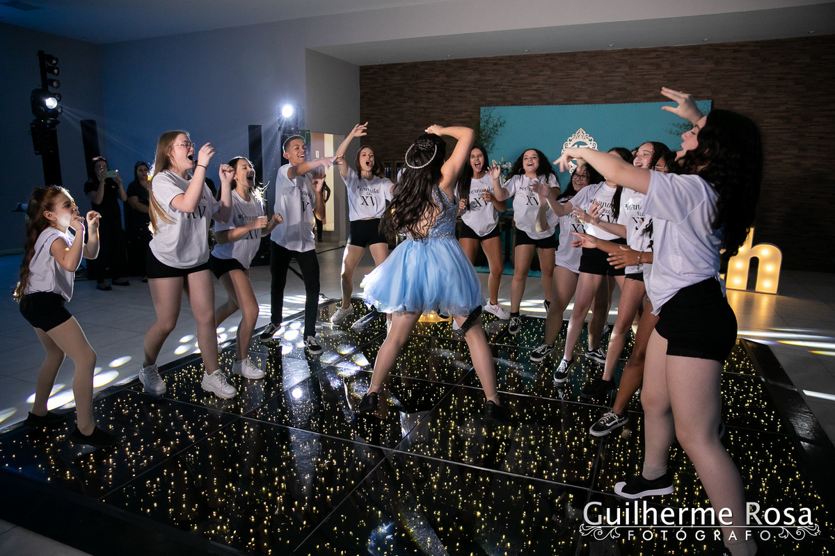 15 anos da Fernanda Oliveira-Salão paroquial Belém Novo