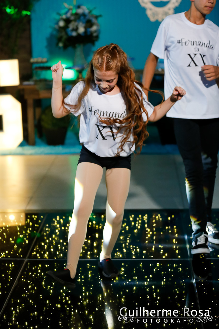 15 anos da Fernanda Oliveira-Salão paroquial Belém Novo