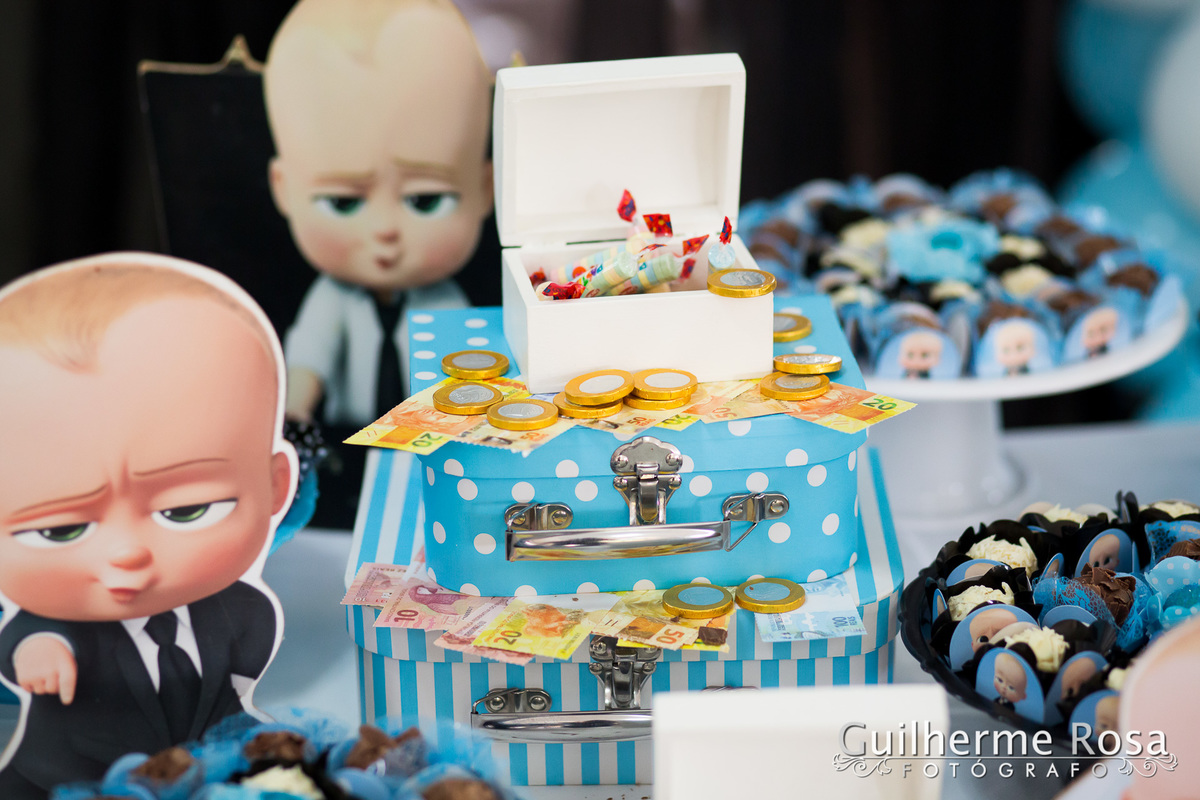 1ª aninho do Javier Schwuchow Romero

Com tema da festa do Poderoso Chefinho , mãe @Miriam Chow, pai  @Fabricio Romero - GuilhermeRS - Aniversário