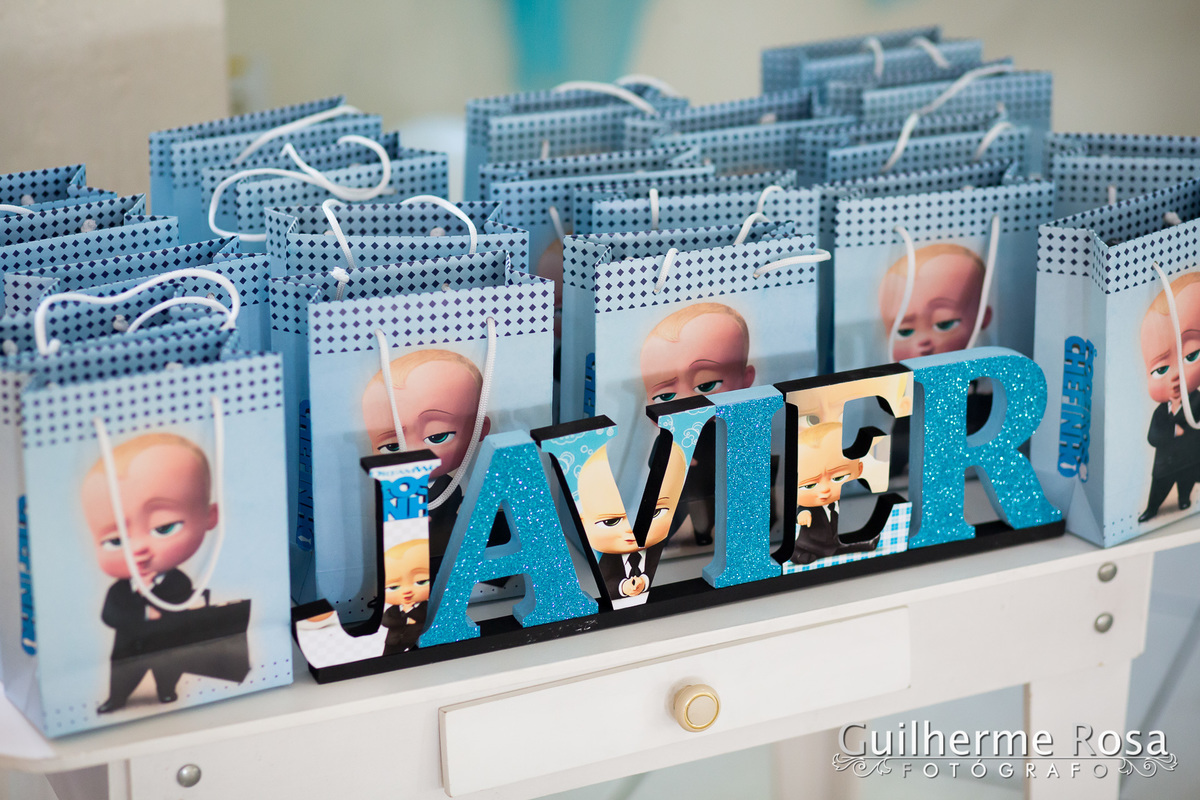 1ª aninho do Javier Schwuchow Romero

Com tema da festa do Poderoso Chefinho , mãe @Miriam Chow, pai  @Fabricio Romero - GuilhermeRS - Aniversário