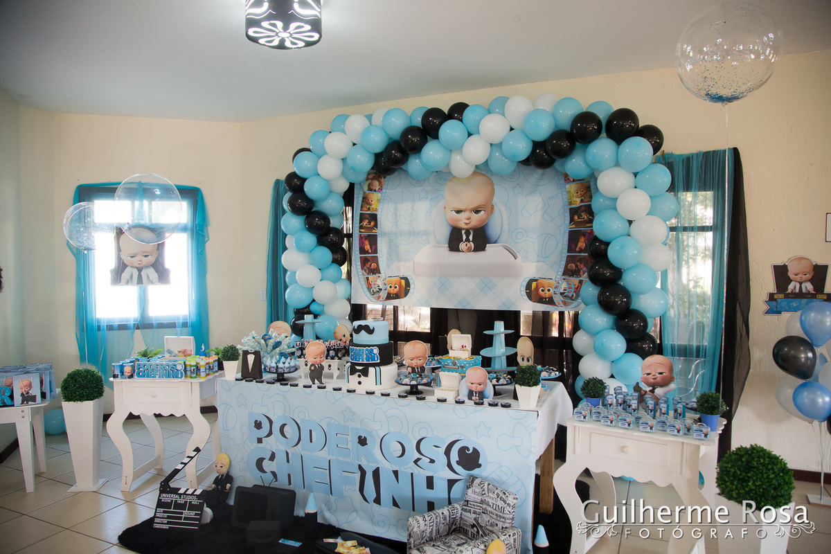 1ª aninho do Javier Schwuchow Romero

Com tema da festa do Poderoso Chefinho , mãe @Miriam Chow, pai  @Fabricio Romero - GuilhermeRS - Aniversário