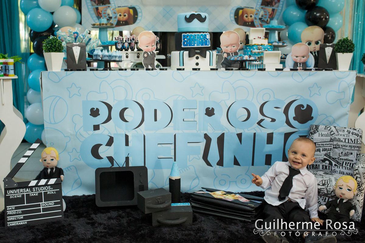 1ª aninho do Javier Schwuchow Romero

Com tema da festa do Poderoso Chefinho , mãe @Miriam Chow, pai  @Fabricio Romero - GuilhermeRS - Aniversário