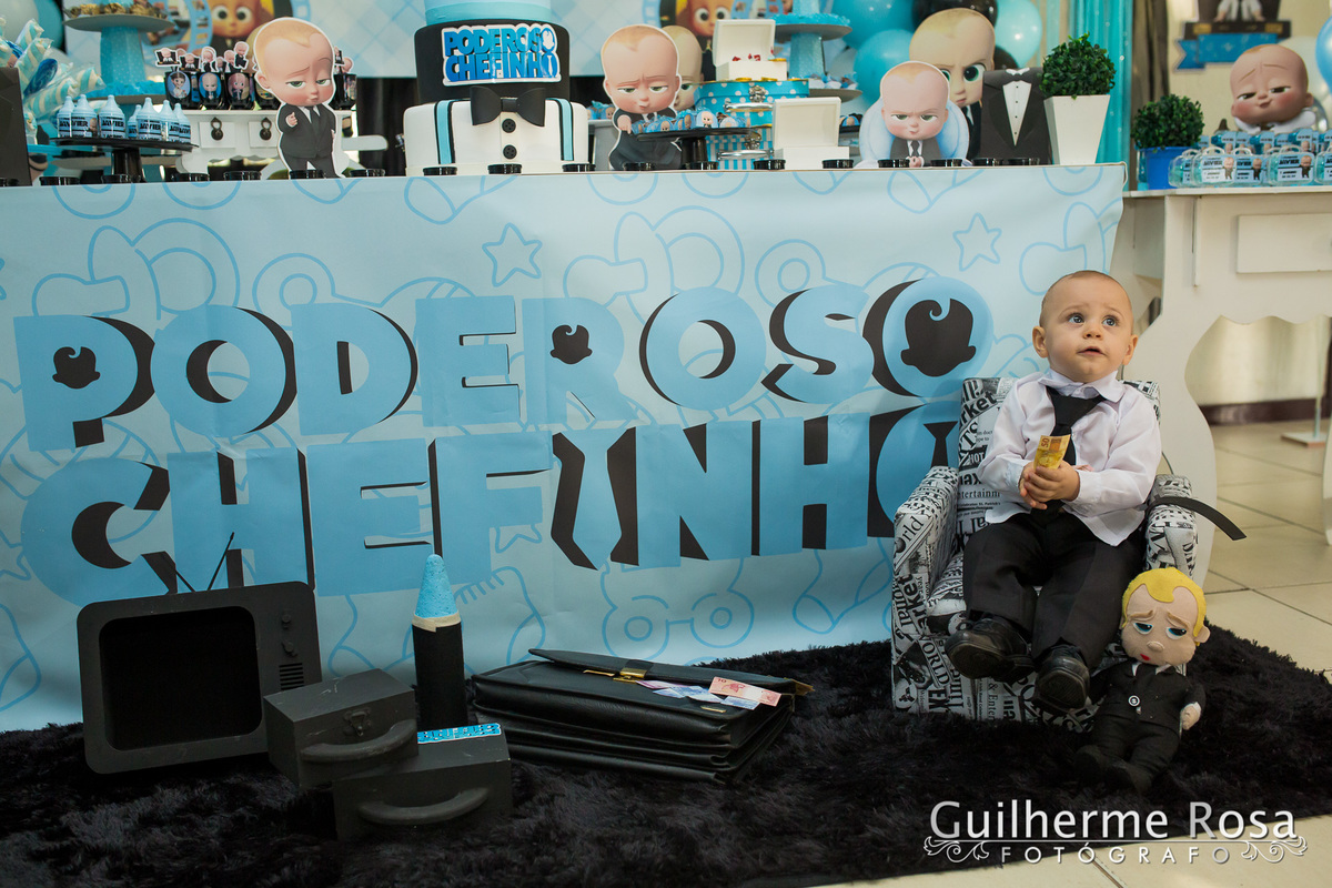 1ª aninho do Javier Schwuchow Romero

Com tema da festa do Poderoso Chefinho , mãe @Miriam Chow, pai  @Fabricio Romero - GuilhermeRS - Aniversário