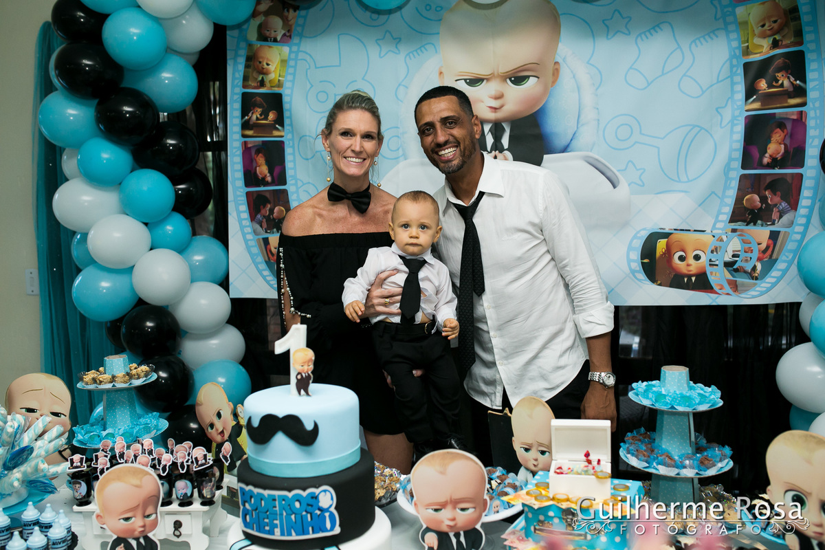 1ª aninho do Javier Schwuchow Romero

Com tema da festa do Poderoso Chefinho , mãe @Miriam Chow, pai  @Fabricio Romero - GuilhermeRS - Aniversário