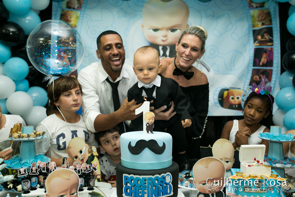 1ª aninho do Javier Schwuchow Romero

Com tema da festa do Poderoso Chefinho , mãe @Miriam Chow, pai  @Fabricio Romero - GuilhermeRS - Aniversário