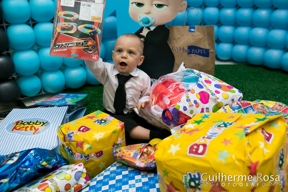 1ª aninho do Javier Schwuchow Romero

Com tema da festa do Poderoso Chefinho , mãe @Miriam Chow, pai  @Fabricio Romero - GuilhermeRS - Aniversário