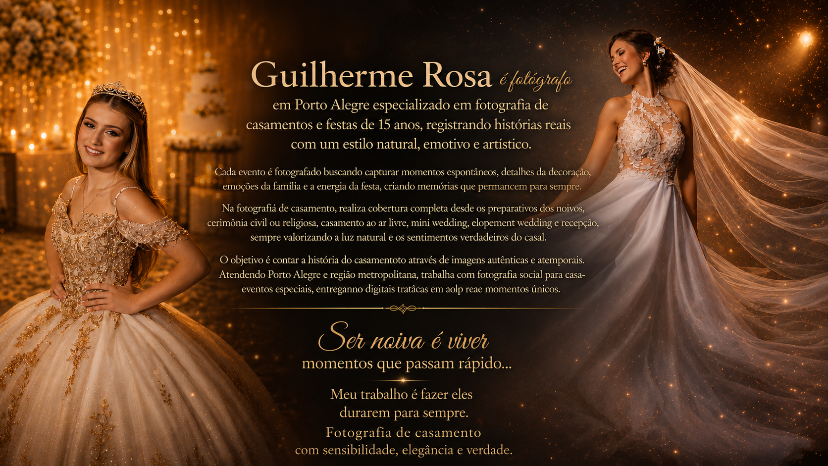 Sobre Fotógrafo em Porto Alegre | Casamento, 15 anos e books – Guilherme Rosa