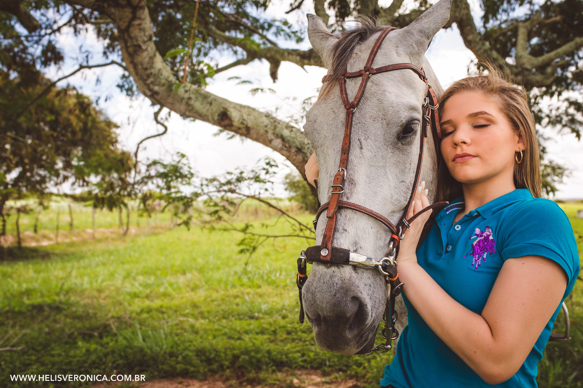 ensaio 15 anos na fazenda cavalo