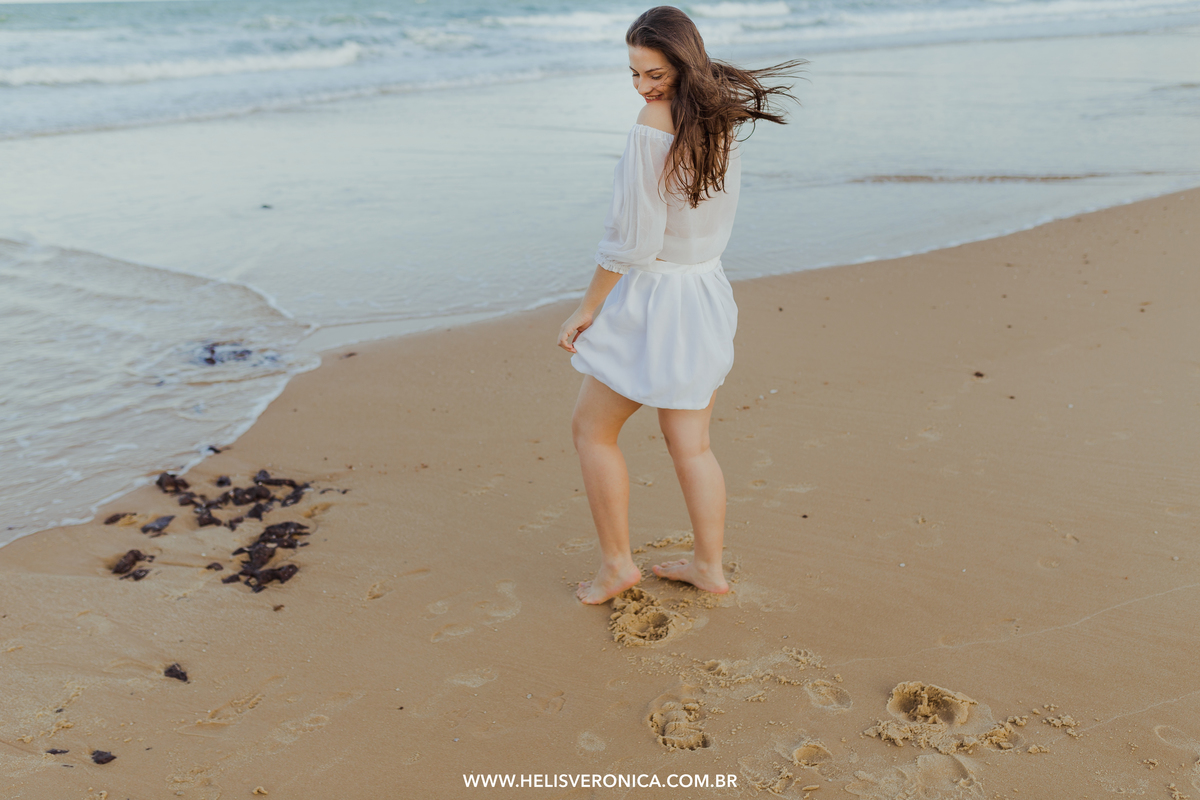 ensaio 15 anos na praia  natal rn
