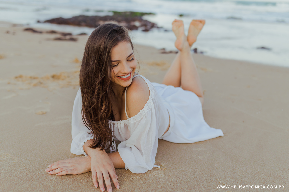 ensaio 15 anos na praia