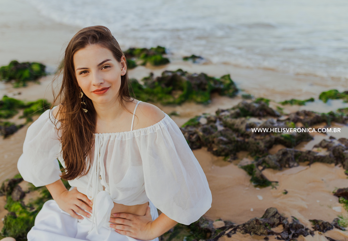 ensaio 15 anos na praia