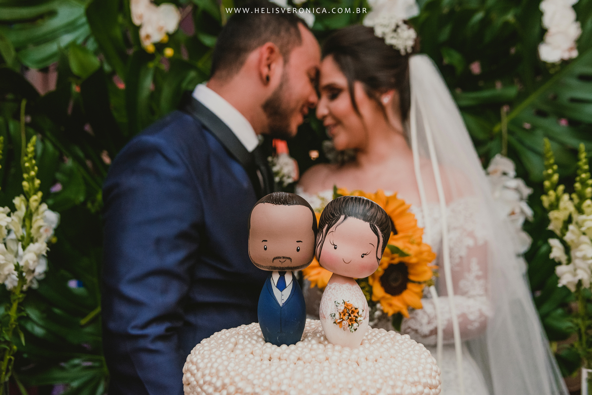 topo de bolo casamento