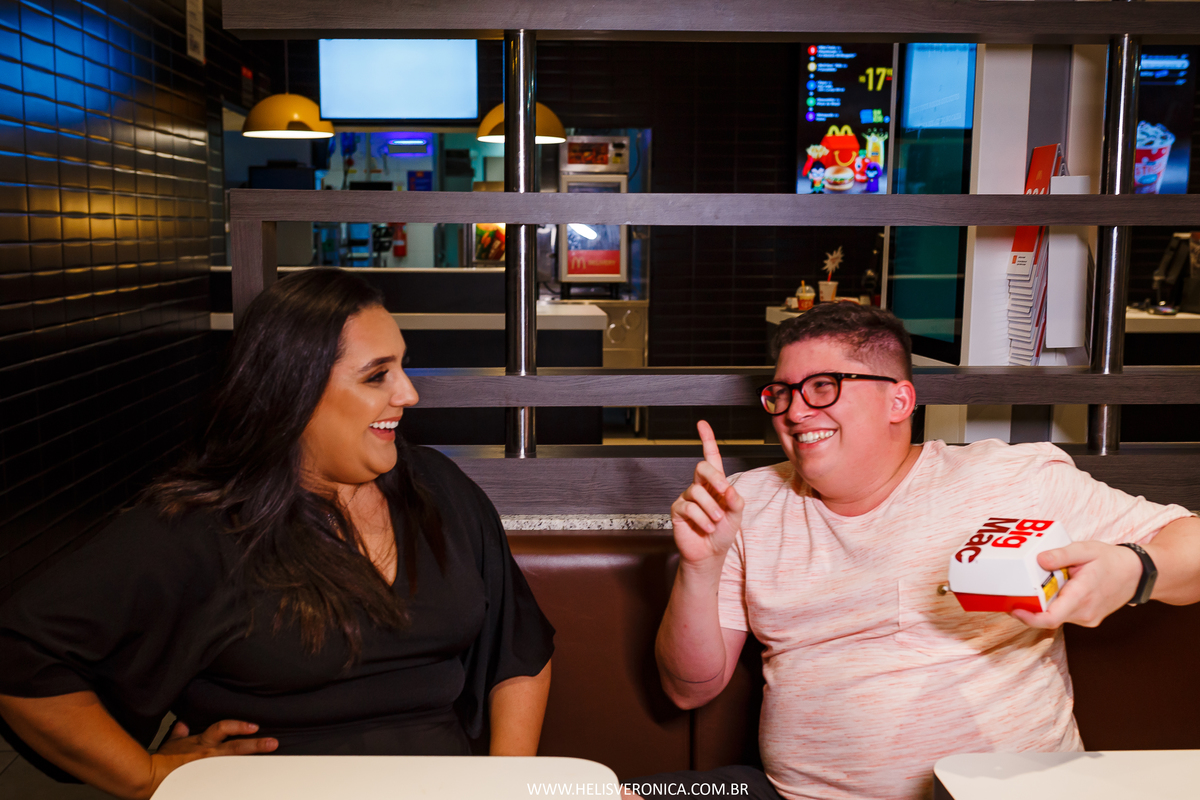 pedido de casamento no mc donalds