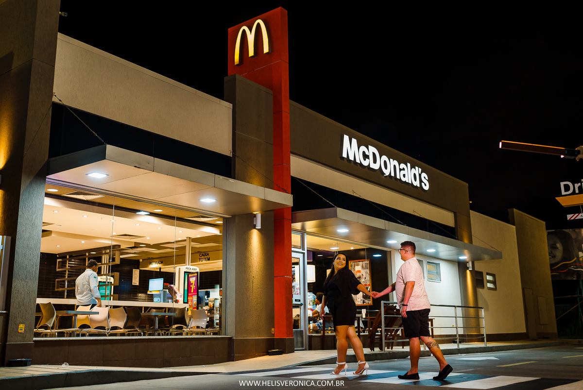 pedido de casamento no mc donalds